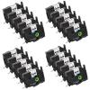 20 Value Pack Replacement for P-Touch TZe-231 TZe231 12mm 0.47" Black on White Laminated Label Tape for Ptouch PT-H110 PT-H100 PT-D210 PT-D200 PT-D600 PT-P710BT PT-D400AD PT-D450 Maker view 1