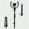 GEEKRIA 6FT Fence Clamp & Free Standing Camera Mount, Compatible with iPhone17, Hero13, DJI Osmo Action 6, Insta360 AcePro 2 Tripod, Adjustable Phone/Action Cam Holder for Sports Recording view 1
