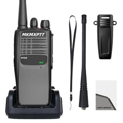 1PC-MKMXPTT GP-328 Two-Way Wireless Handheld walkie Talkie is Suitable for Explosion-Proof walkie talkies for Natural Gas in Chemic