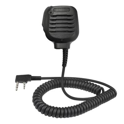 biemotwoway KMC-45 Shoulder Speaker Microphone for Two-Way Radios, 2-Pin Remote Speaker Mic with PTT for TK-2200, TK-3300, TK-3200, NX220, NX320