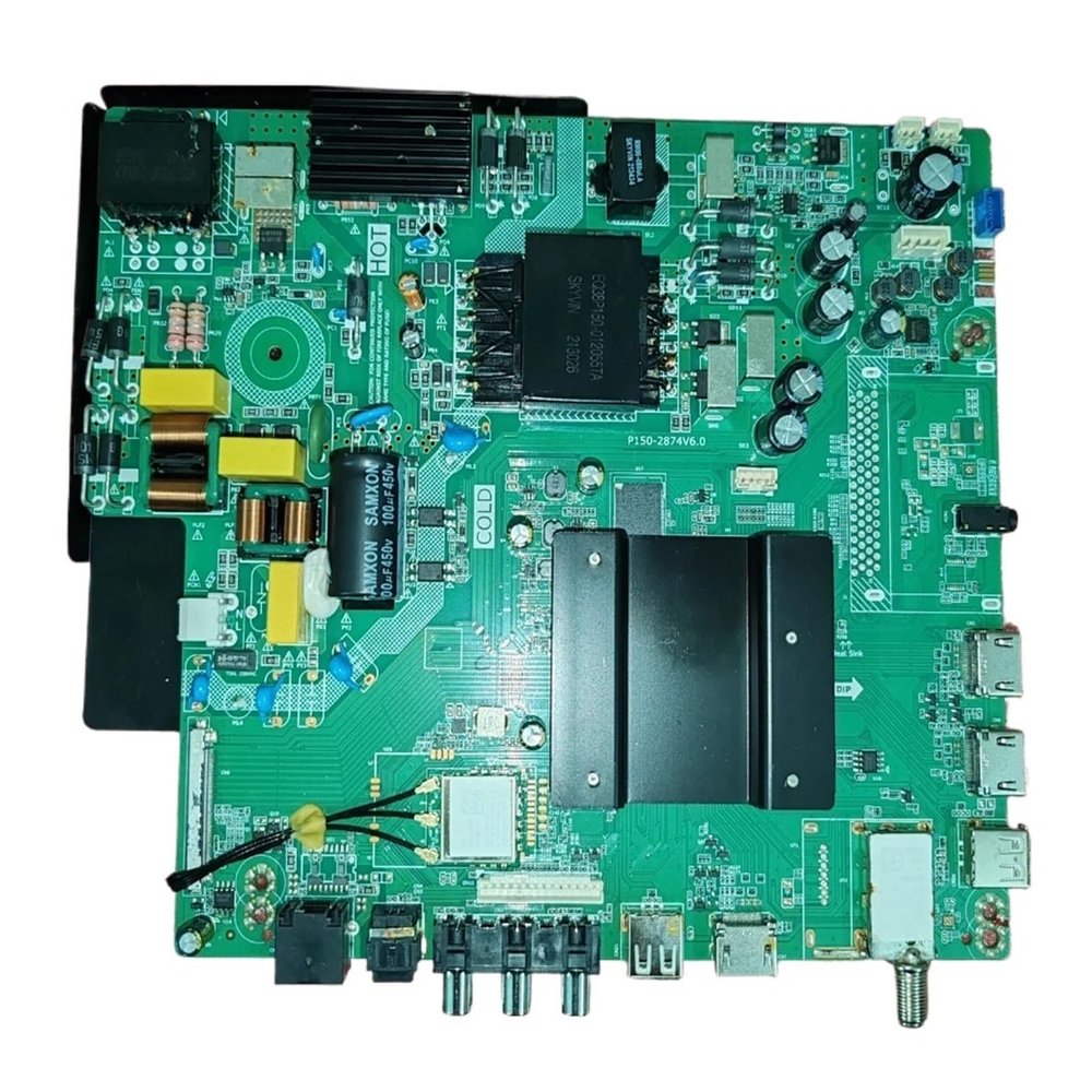 TP150-2874V6.0 Network WiFi 4K TV Motherboard, Suitable Compatible for Modern 120V-130V 590MA
