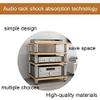 4-Tier Audio Rack - Modern Media Stand for Home Theater, HiFi Components Storage, AV Equipment Organizer, Stereo System Shelf, Stylish & Functional Audio Furniture view 4