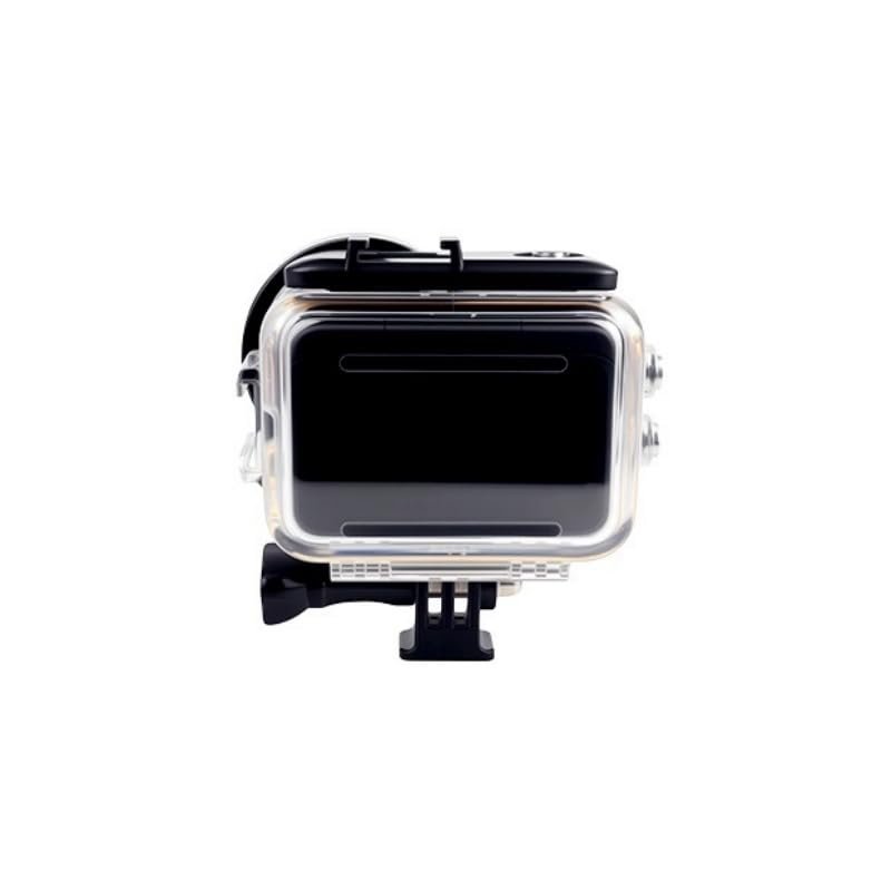 50M Deep-Waterproof Housing Case for Insta360 Go Ultra Camera Professional Transparent Dive Shell with Pressure-Sealing Gasket,Tempered Glass Lens,Base and T-Screw