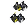 10PK 18444 Compatible Tape 18444 Black On White 12mm Label Cartridge for Use with 4200 5000 5200 Printer view 2