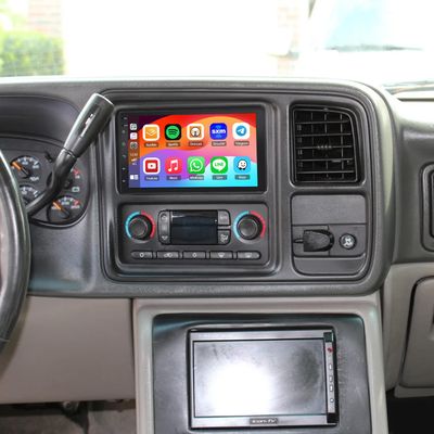 7 Inch Car Stereo for 2003-2006 Chevrolet Avalanche 1500 2500 with Wireless Carplay/Android Auto GPS DSP Bluetooth FM Reverse Camera,2+32G