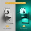 L LOHAS LED Night Light for Kids, 3D Panda Night Light Plug in, Dusk to Dawn Nursery Night Lights, RGB+Soft White 3000K, 3 Lighting Modes, Room Decor, Children view 4