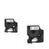 10PK 6mm 43613 Black On White Compatible with D1 Tapes 43613 Label Cassette Ribbon Compatible with 450 Duo Labeller Universal Fit Third Party Replacement view 2