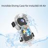 Fully Concealed Transparent Dive Housing for Insta360 x4 Air Camera 50M Deep-Waterproof Anti-Fog Bumps-Resistant Anti-Knocks and Scratches-Proof Case Enhancing Shooting Experience with Strap view 2