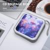 QMNLKH CD Case 40 Capacity Hard Plastic DVD Case Holders Creatures And Corals Disc Cases Torage Binder Wallet for Car Home Travel view 4