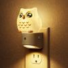 L LOHAS LED Night Light for Kids, 3D Owl Night Light Plug in, Dusk to Dawn Nursery Night Lights, RGB+Soft White 3000K, 3 Lighting Modes, Room Decor, Children view 1
