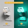 L LOHAS LED Night Light for Kids, 3D Owl Night Light Plug in, Dusk to Dawn Nursery Night Lights, RGB+Soft White 3000K, 3 Lighting Modes, Room Decor, Children view 4