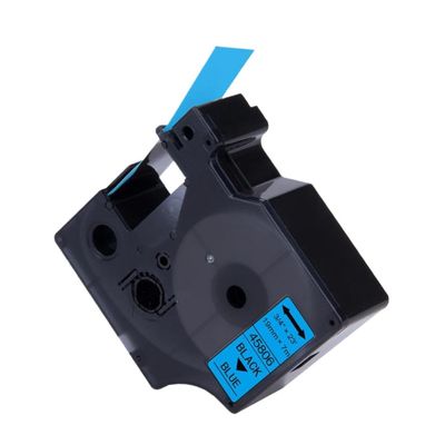 19mm 45803 45800 45804 45805 45808 45801 45809 45807 Tape Compatible with D1 Label Tape Cartridge for LabelManager(Black on Blue)