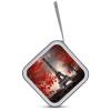 FekiLoot Eiffel Tower Autumn Leaves CD Case Big Capacity Plastic CD Holder Protective DVD Disc Storage Case Heavy Duty Zipper Protective Movie Media Storage Organizer Binder view 3
