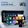 8.1" Motorcycle Wireless CarPlay & Android Auto Screen,Android System with 2G+32G, Waterproof HD for Moto Motorbike Touchscreen Car Stereo Support Bluetooth, GPS, Siri, USB Upgrade TF view 2