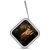 FekiLoot Orange Cat Sleeping CD Case Big Capacity Plastic CD Holder Protective DVD Disc Storage Case Heavy Duty Zipper Protective Movie Media Storage Organizer Binder view 3