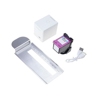 JINPIAOPIAO USB Charged Inkjet Food Printer Portable for Customizing Designs On Cakes Cookie Foam Drinks Print Pen