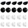 20-Pack Adhesive Cable Clips  Simple Wire Organizer Holders for Desk, Car, Home, and Office Cord Management view 1
