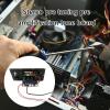 JINPIAOPIAO Professional HiFi Outdoor Loudspeaker NE5532 Preamp Tone Board with 3 Band Balanced (Bass/Middle/Treble) Single Power Su view 2