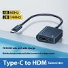 JINPIAOPIAO USB C to HDTV Converters with 100WPD Charging Port 4K 60Hz Adapters for Phone 16 15 Pad HDTV Projectors view 2