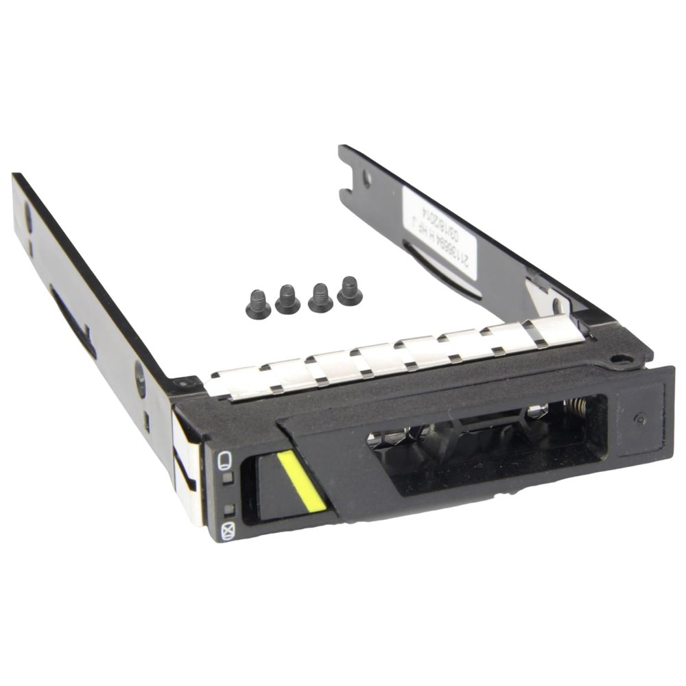 JINPIAOPIAO 4 Bay 2.5inch Hard Drive Tray for Multiple Servers Deployment Secure Locking Mechanism Supports 16TB High Capacity Stora