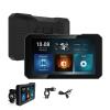 6Motorcycle carplay IP67 Waterproof GPS Navigator, Wireless CarPlay & Android Auto Tochscreen,Bluetooth Split View Display Hand-Free Calling view 1