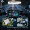 6Motorcycle carplay IP67 Waterproof GPS Navigator, Wireless CarPlay & Android Auto Tochscreen,Bluetooth Split View Display Hand-Free Calling view 3