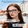 Ai Smart Glasses Men Women with Real-Time Translation, Color-Change Lens, Music & Calls w/Bluetooth 5.4, Al Vioce & Meeting Assistant, Lightweight & Comfortable, Thin Temples (Tortoiseshell) view 3