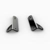 Aftermarket Front and Rear Tie-Downs Bracket Kit for with Harley-Davidson 2006-2023 Electra Glide, Street Glide Touring Models - All Parts Included, Gloss Black (Front Tie-Downs Bracket Kit) view 3