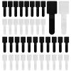 40-Pack Self-Adhesive Hook and Loop Cable Ties  Adjustable Sticky-Back Cord Organizer Straps for Home, Office & Workshop view 1