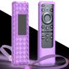 Case for Samsung Solar Cell Remote, TM2560E TM2360E TM2360F TM2361F TM2361E BN59-01480A BN59-01455A BN59-01436A BN59-01432A Silicone Controller Cover Skin Sleeve Purple view 1