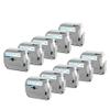 10PK Black On White M-K231 Labels Compatible with MK 231 MK-231 Label Tape M Tape 12mm Labeling Tape for Label Maker Universal Fit(Blue on White) view 1