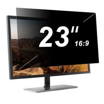 20 Pack 23 Inch Privacy Screen Protector for 16:9 Widescreen Monitors Desktop Anti-Glare Blue Light Filter Anti-Spy Film Relieves Eye Strain Easy Install