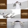 RealD 3D Glasses Clip On (2 Pack), 3D Glasses for Glasses Wearers Movies at Home, 3D Viewing Glasses with Durable Metal Clip & Hard Box view 3