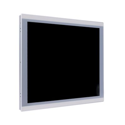 17" TFT LED Industrial Panel PC, High Temperature 5-Wire Resistive Touch Screen, Intel 4th Core I3, PW27, VGA, HDMI, LAN, 2 x COM, 8G RAM, 256G SSD