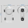 Ferbao Magnetic Quick-Release Fully Invisible Diving Case for insta360 X4 Air,Action Camera Accessory with Lanyard Hole for insta360 X4 Air view 3