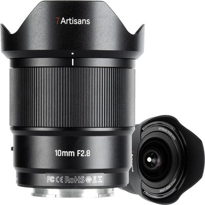 7artisans AF 10mm F2.8 Auto Focus APS-C Mirrorless Cameras Lens,105.3 Ultra Wide Angle for Vlogging/Selfies/Video/Travel/Portraiture/Street Photography/Humanistic Subjects (for Nikon Z Mount)