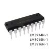 10PCS LM3914N-1 LM3915N-1 LM3916N-1 DIP LM3914N LM3915N LM3916N DIP18 LM3914 LM3915 LM3916 DIP-18(LM3916N-1) view 2