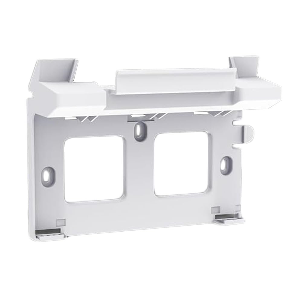 2 in 1 Router Mount&Power Supply Brackets Holder for Starlink Gen 3 for StarLink V3 -for StarLink Internet Kit Satellite Space-Saving ABS Wall Shelf Stand