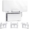 2 in 1 Router Mount&Power Supply Brackets Holder for Starlink Gen 3 for StarLink V3 -for StarLink Internet Kit Satellite Space-Saving ABS Wall Shelf Stand view 2
