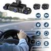 360 View 5 Channel Dash Cam Car Camera Dash Cam Front and Rear Degree 5 Channel for Cars Front and Rear Inside Left Right Baby Car Camera, Built-in WiFi Night Vision,64GB Card Included view 3