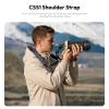 ULANZI CSS1 U-Snap Camera Strap, 55in Quick Release Camera Shoulder Straps for Photographers with Safety Tether, 60kg Load Capacity, Soft Sling for DSLR Mirrorless Sony Canon Nikon Binoculars (Blue) view 3