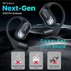 Eonini Open-Ear Headphones, True Wireless Bluetooth Earbuds with Microphone, Adjustable Earhooks, Comfortable Fit, 40H Playtime, Powerful Sound, IPX5 Waterproof, Smart Display Case view 2