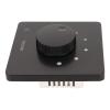 CHICIRIS 50W Volume Control 5 Gears Tuning Knob Controller Lossless Sound Quality for Home Speakers Convenient and Quick 2 Screws Included for Easy Wiring (Black) view 3