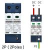 100V 250V 500V 800V 1000V Surge Arrester Protective Protector 20KA 40KA 60KA Energy DC Surge Protector(3P 20-40KA,DC500V) view 2