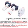 100V 250V 500V 800V 1000V Surge Arrester Protective Protector 20KA 40KA 60KA Energy DC Surge Protector(3P 20-40KA,DC500V) view 4