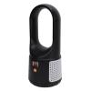 CHICIRIS Bladeless USB Desk Fan Quiet Portable 6 Speeds Wind Cooling Fan for Home Office Bedroom (Black) view 2