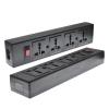 PDU IEC 320 Power Strip Output Socket Network Cabinet Rack Switch 250v 13A IEC-C14 Port Hanging Socket Extender(904 Extend) view 1