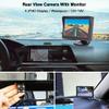 4.3 Inch Backup Camera System, Universal Rear View Monitor with Expandable Dual Camera Setup, DIY Installation for Cars, Trucks, SUVs - Complete Kit view 3
