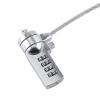 CHICIRIS Laptop Lock Cable Chain Theft Deterrent, 4-Digit Resettable Function for Maximum Security, Compatible with All Notebooks, Convenient Operation for Desktops view 4