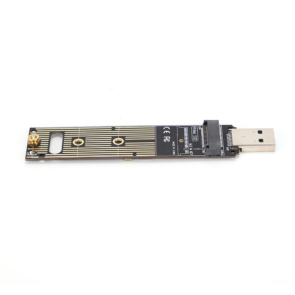 CHICIRIS USB 3.1 Gen 2 M.2 NVME SSD Adapter Card, Compatible with 960 SeriesIntel NVME SSD, for High Performance Backup